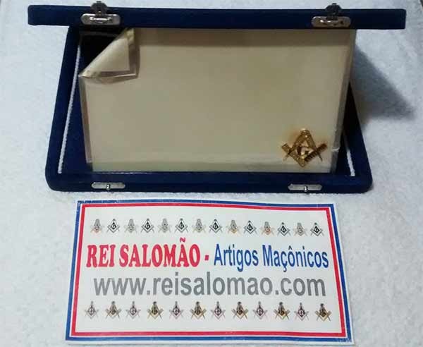 Placa de Homenagem Maçônica Mod.I