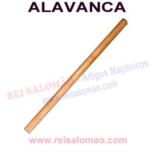 Alavanca em Madeira Maçonaria