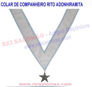Colar Companheiro Adonhiramita com Jóia