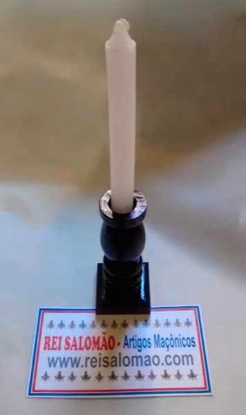 Candelabro de Mesa para uma Vela