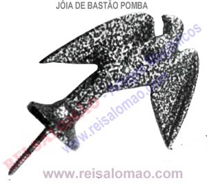 Jóia de Bastão Pomba