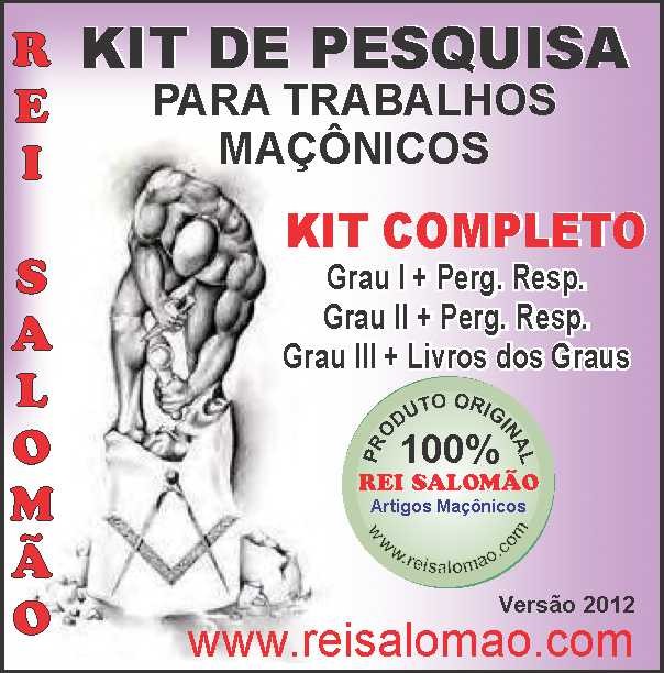 Kit Completo Maçonaria