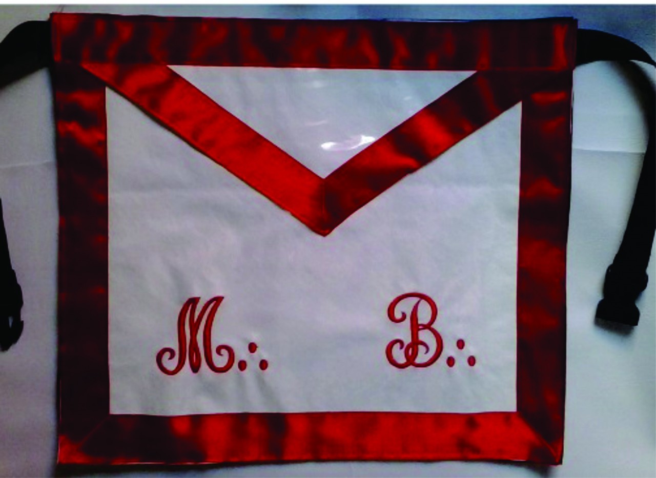 Avental de Mestre MB Vermelho