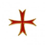 Pin Cruz Templária