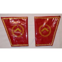 Punhos de Venerável em Vermelho