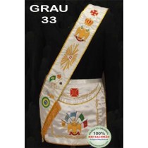 Paramento do Grau 33 - GOB e GL - Completo