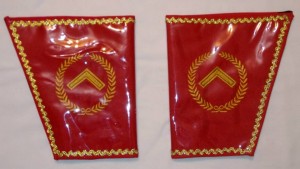 Punhos de Venerável em Vermelho