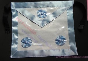Avental de Mestre Maçom Azul