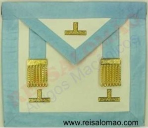 Avental de Venerável Mestre-REAA-GOB