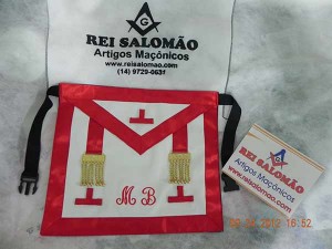 Avental de Past Master - REAA - COMAB
