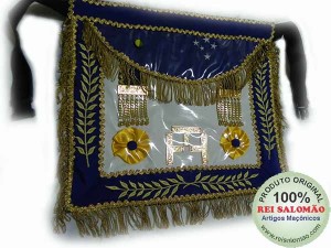 Avental de Past Master - Rito Brasileiro