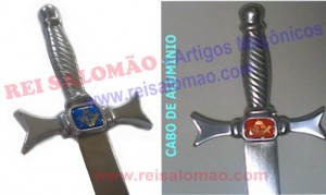 Espada Reta - Cabo de Aluminio