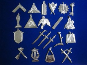 Jogo de Jóias de Cargo Prateadas-J2