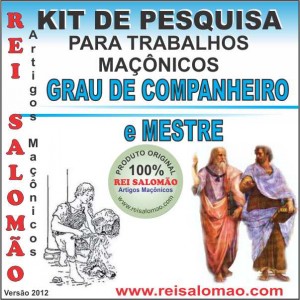 Kit Graus II e III Maçom