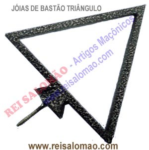 Jóia de Bastão Triângulo